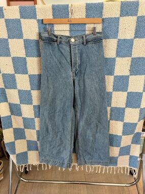 Jesse Kamm wide leg sailor jeans
